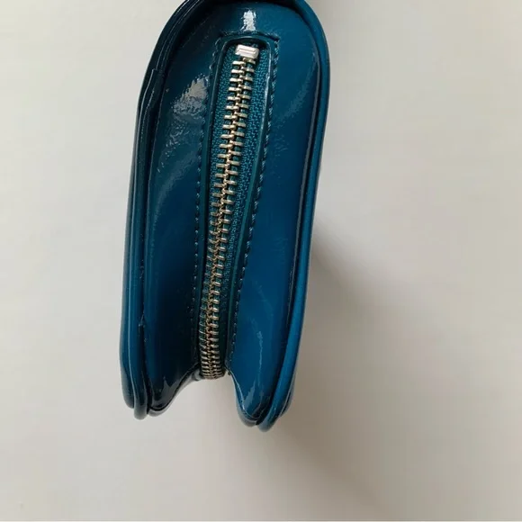 DKNY cross body bag / clutch teal - Picture 4 of 9